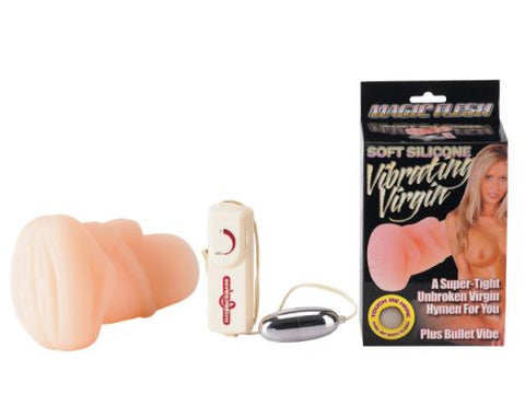 SOFT SILICONE VIBE VIRGIN WITH UNBROKEN HYMEN