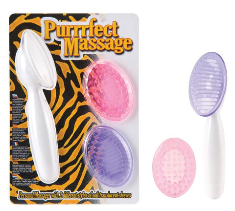 PURRRFECT MASSAGER WITH SLEEVES ** NEW LINE **