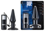 BUTT PLUG PURE BLACK M/SPD MEDIUM