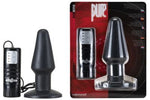 BUTT PLUG PURE BLACK M/SPD LARGE