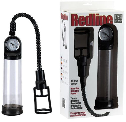 REDLINE PSI PUMP W/BUILT IN VACUUM GAUGE ** BACK IN STOCK **