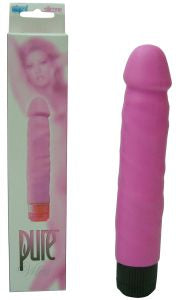 PURE VIBE SILICONE PENIS PINK