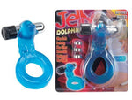 COCKRING DOLPHIN JELLY BLUE