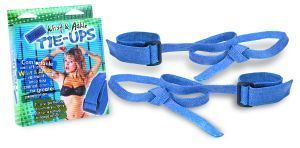 CUFFS DENIM TIE UPS