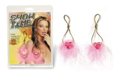 BREAST NIPPLE RINGS WITH FEATHER