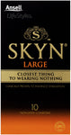 ANSELL SKYN LARGE CONDOMS 10 PACK