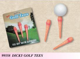 DICKY GOLF TEES ** CLEARANCE **