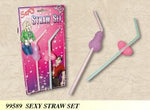 STRAWS BOOBIE PECKER SET PECKER ** CLEARANCE **