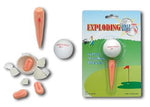 EXPLODING PECKER GOLF BALL W/PECKER PIECES/TEE