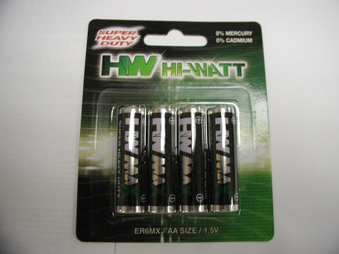 BATTERIES AA SIZE 4 pack