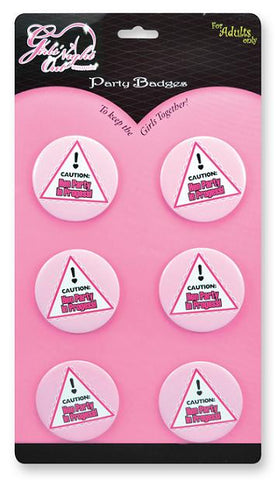 HENS NIGHT OUT PARTY BADGES