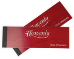 VOUCHERS HEAVENLY NIGHTS LOVE CHEQUES ** price reduced **