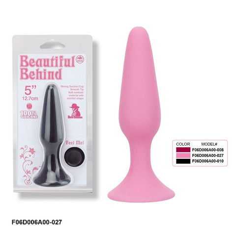 BEAUTIFUL BEHIND SILICONE BUTT PLUG