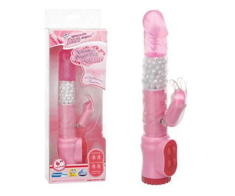 PEARL POWER PINK RABBIT 6"