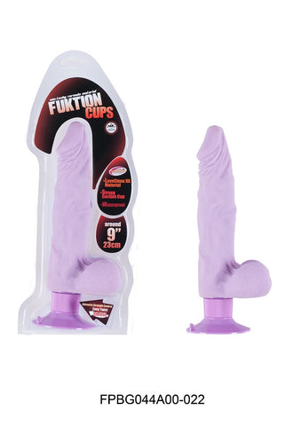 FUKTION CUPS PENIS VIBE 9" PURPLE