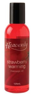 WARMING MASSAGE OIL STRAWBERRY