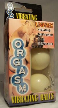 DUO BALLS WHITE VIBRATING