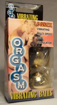 DUO BALLS GOLD VIBRATING