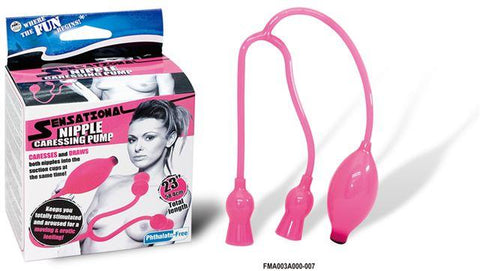 BREAST SENSATIONAL NIPPLE CARESSING PUMP ** GREAT VALUE **