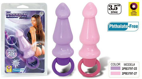 TINY PASSION TWISTERS SOFT/FLEX BUTT PLUG