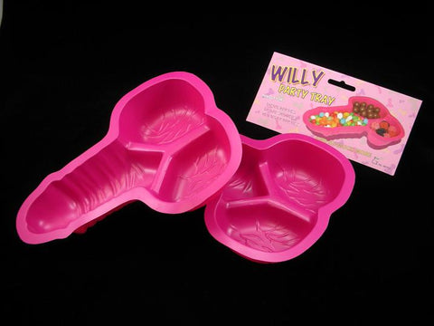 WILLY PARTY TRAY 2 PER PACK